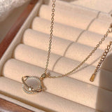 Luxury Crystal Planet Pendant Necklace